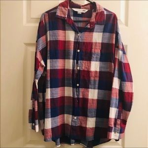 Old Navy The Boyfriend Flannel XL